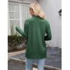 image:imageZeagoo Womens Lightweight Cardigan Open Front Long Sleeve Casual Loose Thin Cardigans with Pockets 2026Green