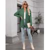 image:imageZeagoo Womens Lightweight Cardigan Open Front Long Sleeve Casual Loose Thin Cardigans with Pockets 2026Green