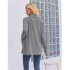 image:imageZeagoo Womens Lightweight Cardigan Open Front Long Sleeve Casual Loose Thin Cardigans with Pockets 2026Light Grey