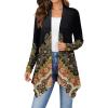 image:imageZeagoo Womens Cardigan Long Sleeve Lightweight Cardigan Draped Open Front Loose Casual 2026 Fashion ClothingMz933