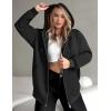 image:imageZEAGOO Hoodies Women Zip Up Hoodie Oversized Sweatshirt Fleece Jackets Spring Fall Winter Coats 2026 FashionAblack