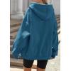 image:imageZEAGOO Hoodies Women Zip Up Hoodie Oversized Sweatshirt Fleece Jackets Spring Fall Winter Coats 2026 FashionBluegreen