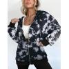 image:imageZEAGOO Hoodies Women Zip Up Hoodie Oversized Sweatshirt Fleece Jackets Spring Fall Winter Coats 2026 FashionTie Dye