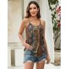 image:imageZeagoo Black Camisole Women 2026 Summer Beach Vacation Clothes Loose Fit Babydoll Cute Tops for Women