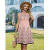 image:imageZeagoo Summer Dresses for Women 2026 Sleeveless Casual Floral Tshirt Sundress with Pockets Loose Tank Beach DressSf190