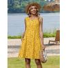 image:imageZeagoo Summer Dresses for Women 2026 Sleeveless Casual Floral Tshirt Sundress with Pockets Loose Tank Beach DressXh528