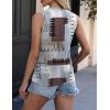 image:imageZeagoo Womens 2026 Tank Tops Casual Crewneck Sleeveless T Shirts Loose Fit Summer Tunic Blouse1jh609