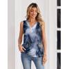 image:imageZeagoo Womens Silk Satin Tank Tops V Neck Casual Camisoles Sleeveless Business Work Blouses Dressy Summer ShirtsPcx297