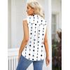 image:imageZeagoo Womens Sleeveless Button Down Shirts Blouses Solid Casual Basic V Neck Tank Tops for Work SXXLJh599