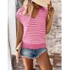 image:imageZeagoo Womens Sleeveless Sweaters Vest V Neck Lightweight Knit Pullover Sweater Dressy Summer TopsTw570