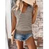 image:imageZeagoo Womens Sleeveless Sweaters Vest V Neck Lightweight Knit Pullover Sweater Dressy Summer TopsTw709