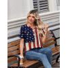 image:imageZeagoo Womens Summer Tops V Neck Short Sleeve Shirts Dressy Casual Blouse Spring Vacation Tshirts ClothesGq38