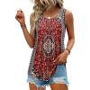 image:imageWomens Boho Tops Dressy Casual Summer Shirts Long Tank Tops for Leggings Spring Fashion 2026