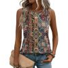 image:imageZeagoo Womens 2026 Tank Tops Casual Crewneck Sleeveless T Shirts Loose Fit Summer Tunic Blouse1mz721