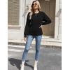 image:imageZeagoo Womens Sweaters 2026 Fashion Fall Tops Crew Neck Long Sleeve Knit Pullover Sweater SXXLAll Black