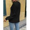 image:imageZeagoo Womens Sweaters 2026 Fashion Fall Tops Crew Neck Long Sleeve Knit Pullover Sweater SXXLAll Black