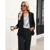 image:imageZeagoo Womens Silk Satin Tank Tops V Neck Casual Camisoles Sleeveless Business Work Blouses Dressy Summer ShirtsPjh611
