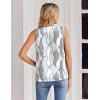 image:imageZeagoo Womens Silk Satin Tank Tops V Neck Casual Camisoles Sleeveless Business Work Blouses Dressy Summer ShirtsPjh611