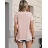 image:imageZeagoo Womens Tshirt Short Sleeve Summer Tops Crewneck Casual Basic Tee Shirts Spring Clothes Trendy OutfitCream