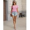 image:imageZeagoo Womens Tshirt Short Sleeve Summer Tops Crewneck Casual Basic Tee Shirts Spring Clothes Trendy OutfitPink