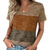 image:imageZeagoo Womens Tops Summer Casual Short Sleeve Tshirts Business Basic Spring VNeck Shirts Outfits S3XLZzjh398