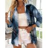 image:imageZeagoo Button Down Shirts for Women 34 Sleeve Tops V Neck Collared Blouses Business Casual OutfitsCx297