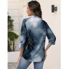 image:imageZeagoo Button Down Shirts for Women 34 Sleeve Tops V Neck Collared Blouses Business Casual OutfitsCx297