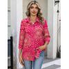 image:imageZeagoo Button Down Shirts for Women 34 Sleeve Tops V Neck Collared Blouses Business Casual OutfitsCx320