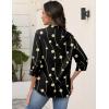 image:imageZeagoo Button Down Shirts for Women 34 Sleeve Tops V Neck Collared Blouses Business Casual OutfitsJh601