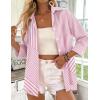 image:imageZeagoo Button Down Shirts for Women 34 Sleeve Tops V Neck Collared Blouses Business Casual OutfitsTz300