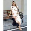 image:imageZeagoo Summer Dresses for Women 2026 Long Maxi Sundresses Loose Split WrinkleFree Beach Travel Vacation ClothesBf348