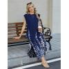 image:imageZeagoo Summer Dresses for Women 2026 Long Maxi Sundresses Loose Split WrinkleFree Beach Travel Vacation ClothesSf119