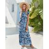 image:imageZeagoo Summer Dresses for Women 2026 Long Maxi Sundresses Loose Split WrinkleFree Beach Travel Vacation ClothesYg8