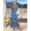 image:imageZeagoo Summer Dresses for Women 2026 Long Maxi Sundresses Loose Split WrinkleFree Beach Travel Vacation ClothesYg8