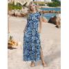 image:imageZeagoo Summer Dresses for Women 2026 Long Maxi Sundresses Loose Split WrinkleFree Beach Travel Vacation ClothesYg8