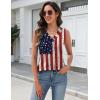 image:imageZeagoo Tank Top for Women V Neck Loose Fit Sleeveless Summer Tops Business Casual Outfits Dressy Blouses ShirtsGq38