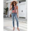 image:imageZeagoo Tank Top for Women V Neck Loose Fit Sleeveless Summer Tops Business Casual Outfits Dressy Blouses ShirtsGq38