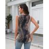 image:imageZeagoo Tank Top for Women V Neck Loose Fit Sleeveless Summer Tops Business Casual Outfits Dressy Blouses ShirtsMulticolorcx278