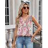 image:imageZeagoo Womens Silk Satin Camisole Tank Tops V Neck Pleated Dressy Casual Sleeveless Blouses Summer Business Work ShirtsCx244