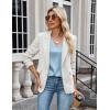 image:imageZeagoo Womens Silk Satin Camisole Tank Tops V Neck Pleated Dressy Casual Sleeveless Blouses Summer Business Work ShirtsLight Blue