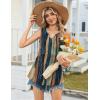 image:imageZeagoo Womens Tank Tops Sleeveless Peplum V Neck Babydoll Casual Flowy Boho Beach Summer ShirtsPrint Cx289