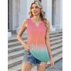image:imageZeagoo Womens Tank Tops Sleeveless Peplum V Neck Babydoll Casual Flowy Boho Beach Summer ShirtsPrint Jb218