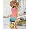 image:imageZeagoo Womens Tank Tops Sleeveless Peplum V Neck Babydoll Casual Flowy Boho Beach Summer ShirtsPrint Jb218