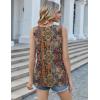 image:imageZeagoo Womens Tank Tops Sleeveless Peplum V Neck Babydoll Casual Flowy Boho Beach Summer ShirtsPrint Mz721