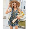 image:imageZeagoo Womens Tank Tops Sleeveless Peplum V Neck Babydoll Casual Flowy Boho Beach Summer ShirtsPrint Mz779
