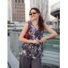 image:imageZeagoo Womens Tops 2026 Flowy Peplum Summer V Neck Babydoll Tank Top Casual Beach Vacation ClothesCx273
