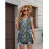 image:imageZeagoo Womens Tops 2026 Flowy Peplum Summer V Neck Babydoll Tank Top Casual Beach Vacation ClothesMz779