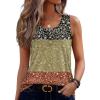 image:imageZeagoo Womens Tank Tops Summer Sleeveless Tops Loose Button Henley Shirts Crew Neck Dress Casual 2026 Clothes