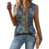 image:imageZeagoo Womens V Neck Tank Tops 2026 Summer Tops Casual Sleeveless Shirts Loose Fit Dressy Business Work ClothesBmz779
