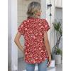 image:imageZeagoo Button Down Shirts for Women Short Sleeve Tops V Neck Collar Blouses Business Casual OutfitsXh546